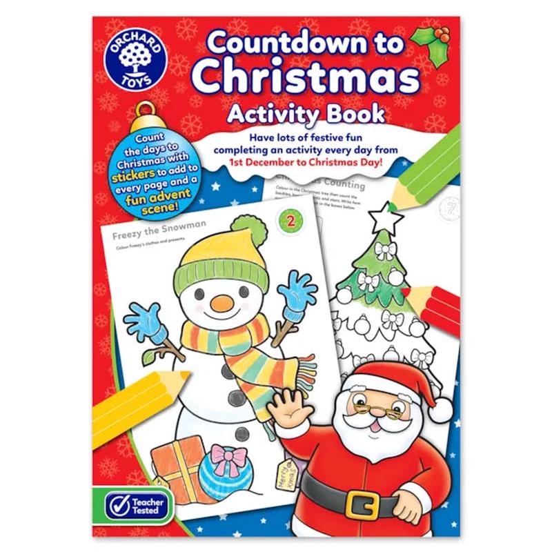 Orchard Toys CB18 Activity Book – Christmas Advent Colouring Book