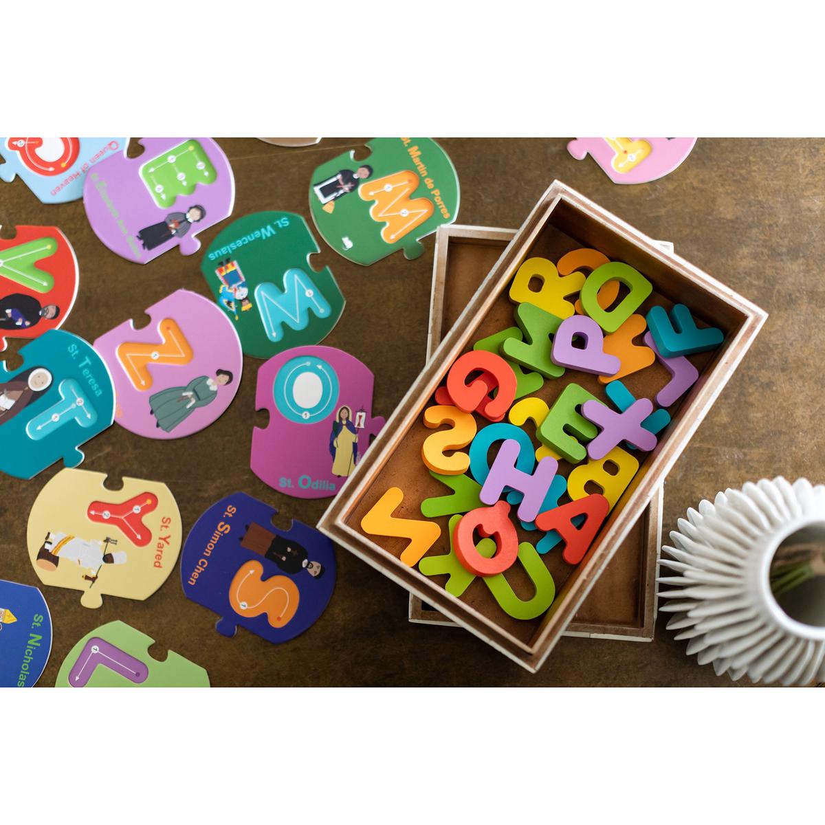 Pray & Play ABC Puzzle Set