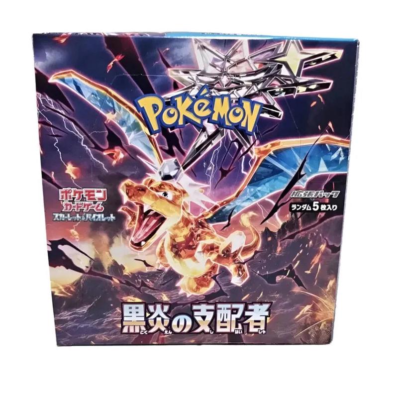 Ruler of the Black Flame Booster Box – Japanese Pokemon TCG