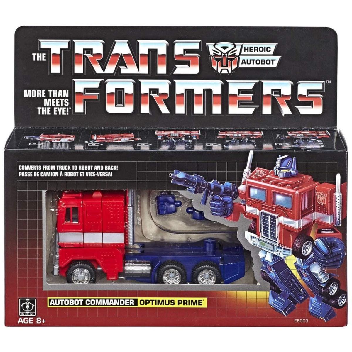 Transformers E5003 Optimus Prime G1 Reissue Retro Figure