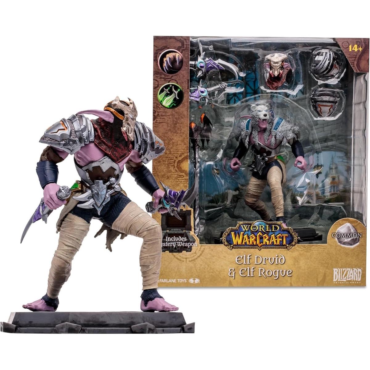 World of Warcraft Elf: Druid/Rogue Figure Common – 1:12 Scale