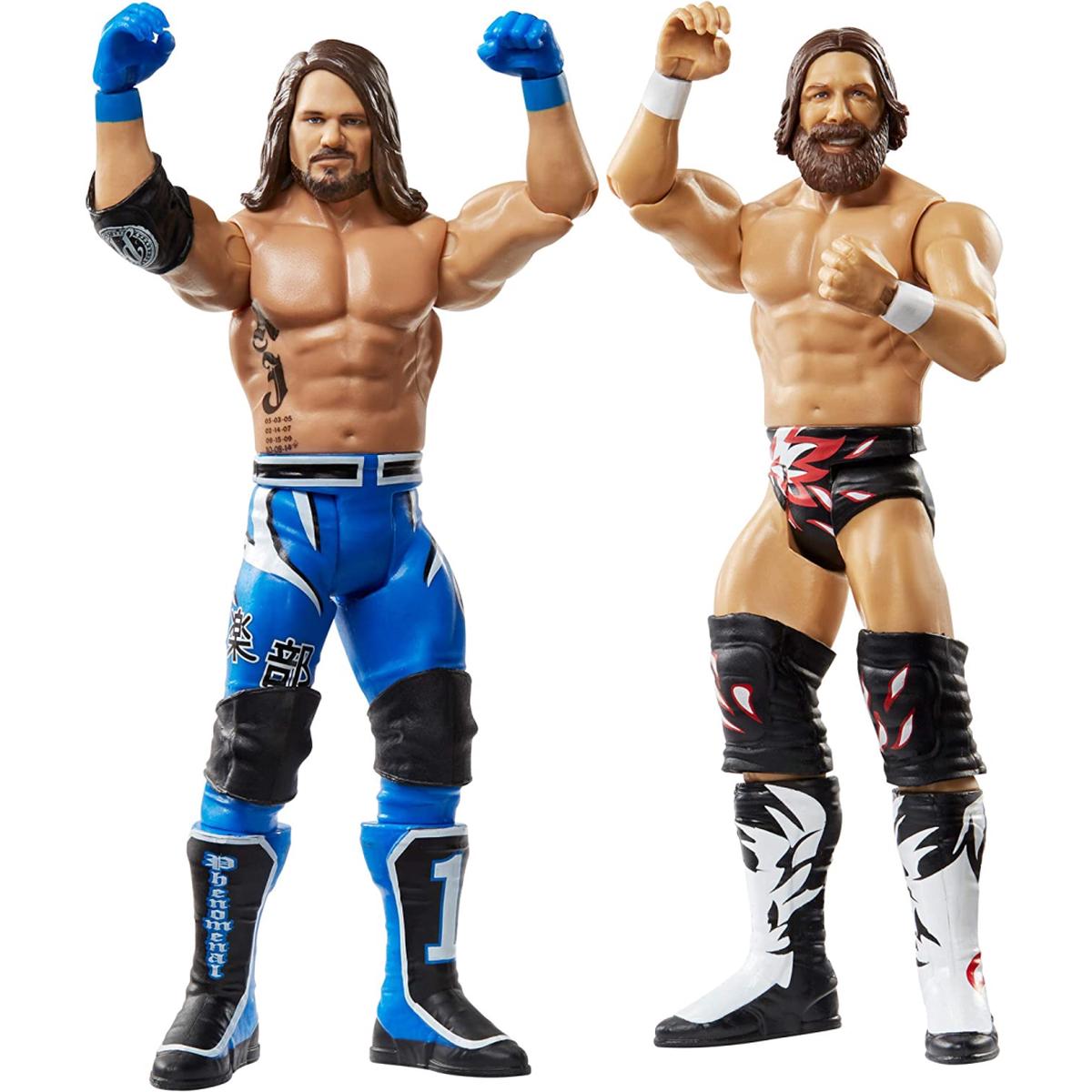 WWE Battle Pack with Two 6-inch Action Figures – AJ Style vs Daniel Bryan