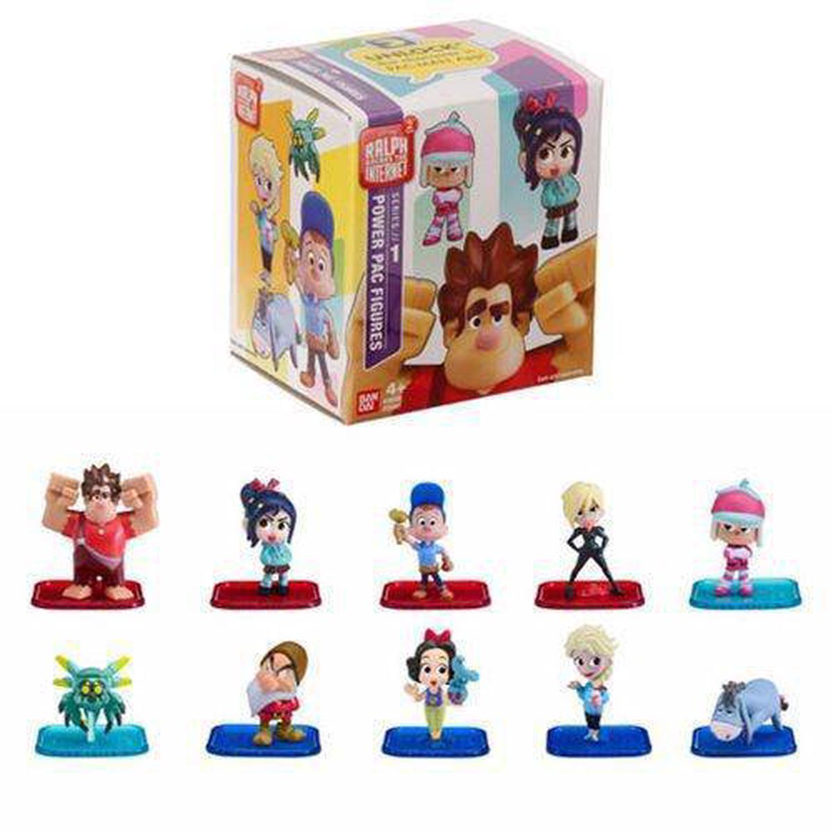 Bandai Ralph Breaks the Internet Power Pac Mini-Figure Series 1 – (1) box with (1) figure