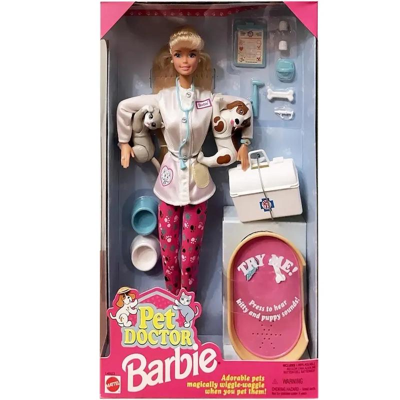 Barbie – Pet Doctor Barbie Doll Set – Mattel – (1996)