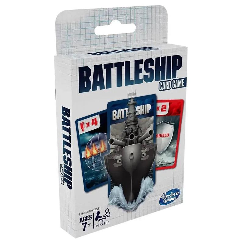 Battleship – Strategy War Card Game for Family, Adults, and Children (2 Players, Ages 7+) – Hasbro Gaming
