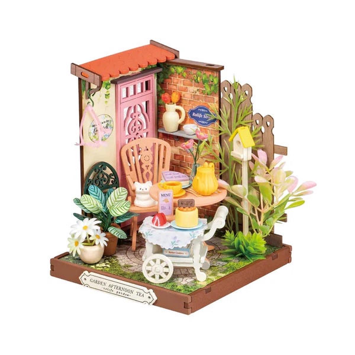 Fancy Tea Yard DIY Miniature House DS038