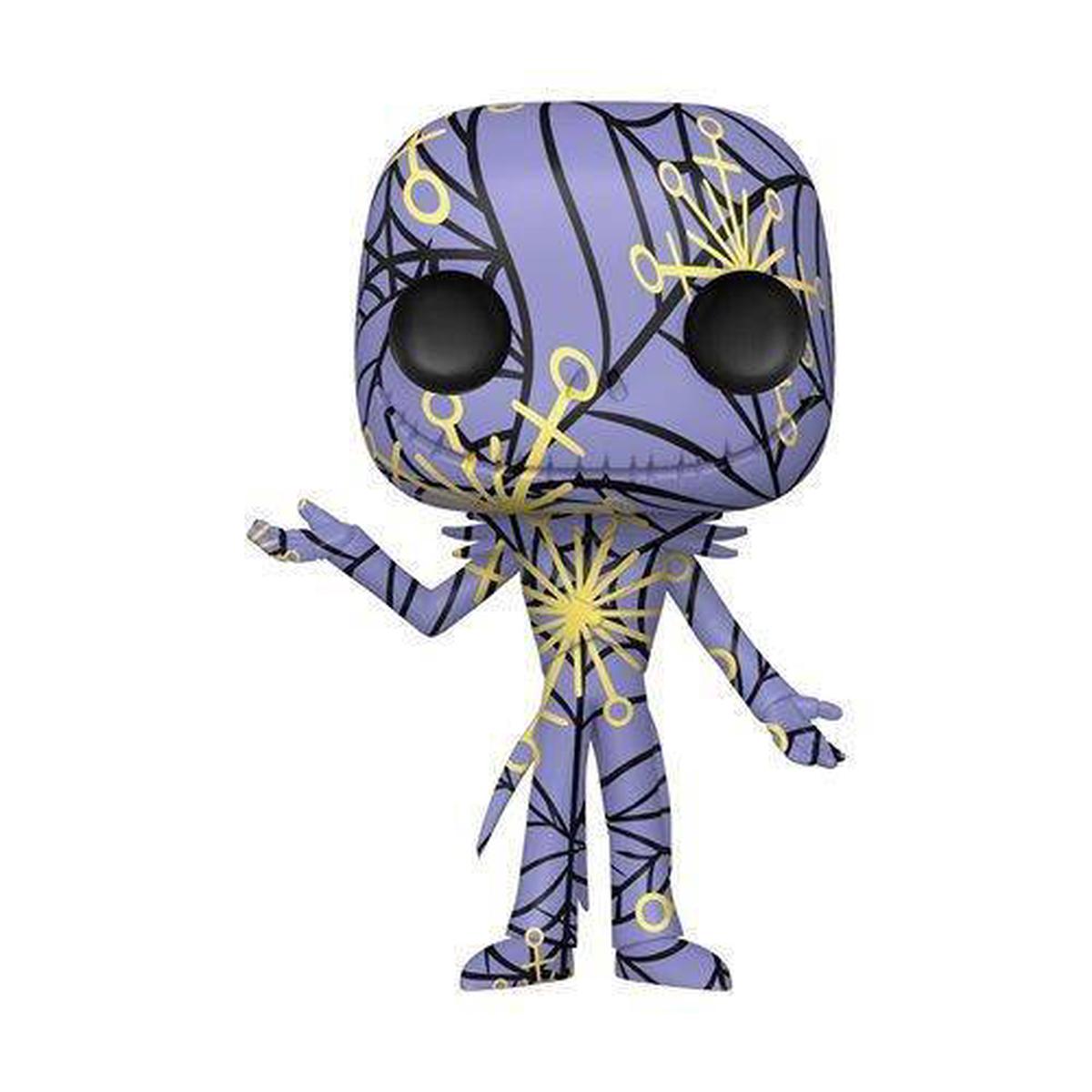 Funko Pop The Nightmare Before Christmas Jack Skellington Artists Series Vinyl Figure with Protector Case