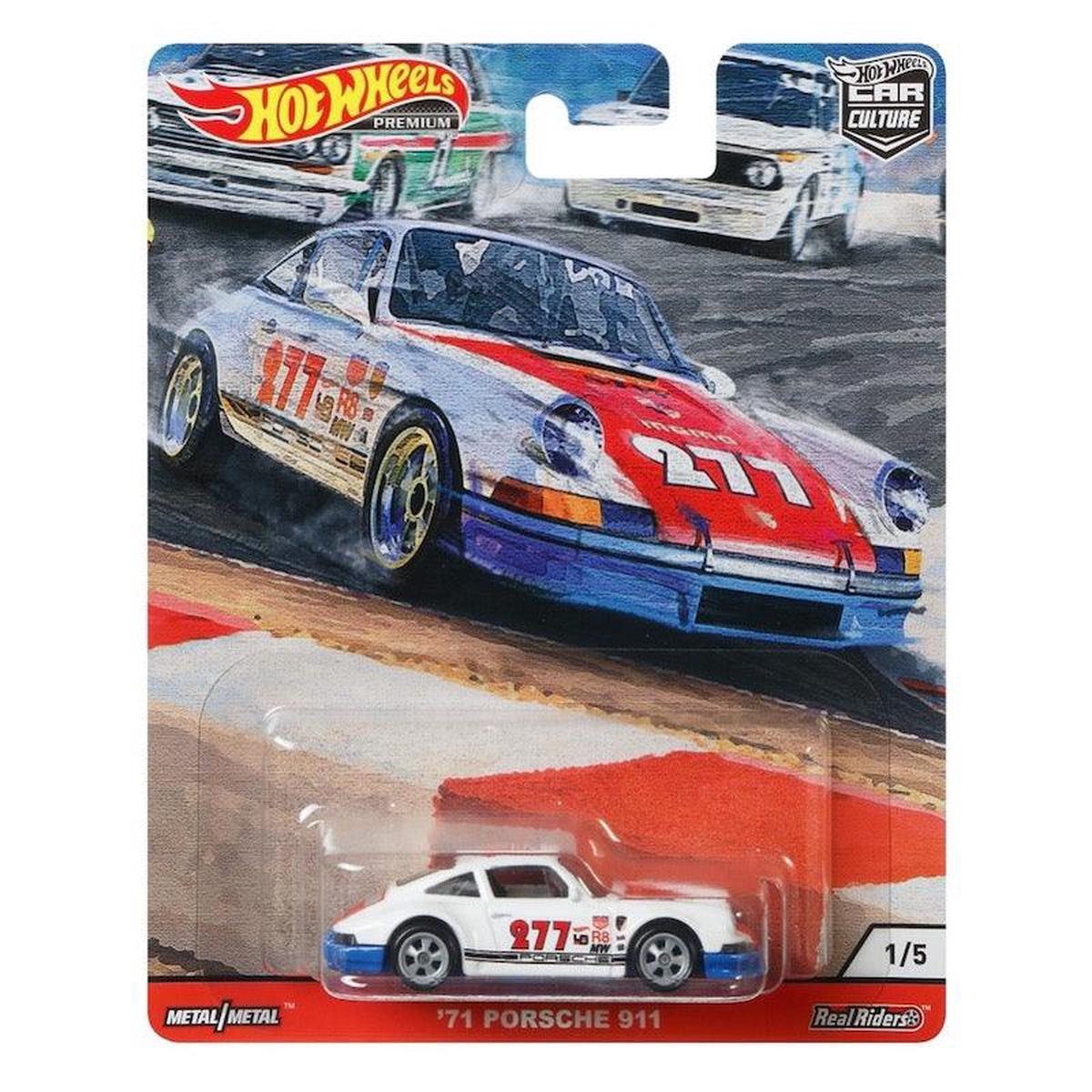 Hot Wheels Car Culture Door Slammers 71 Porsche 911 Vehicle
