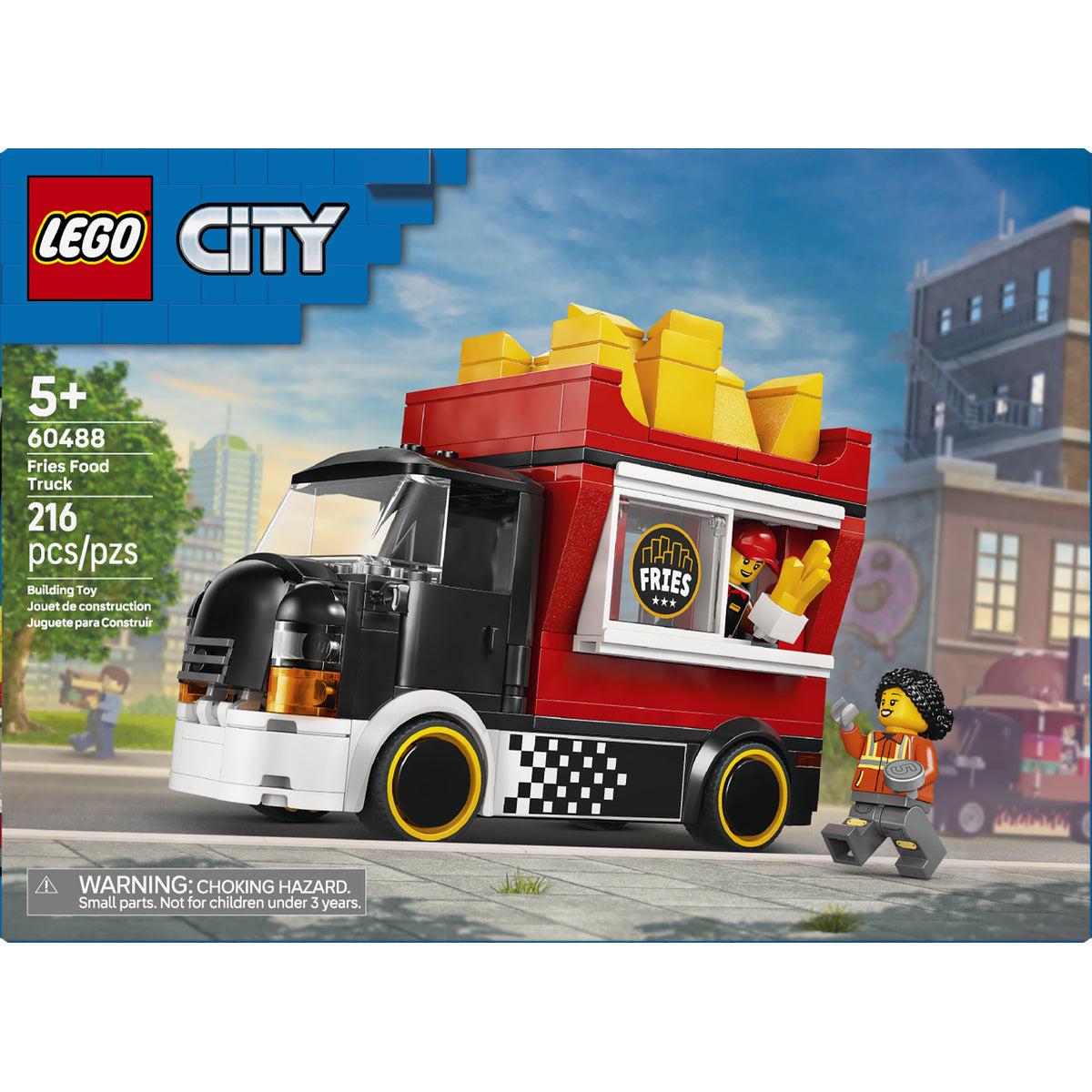 LEGO City Fries Food Truck – Toy Building Set 60488