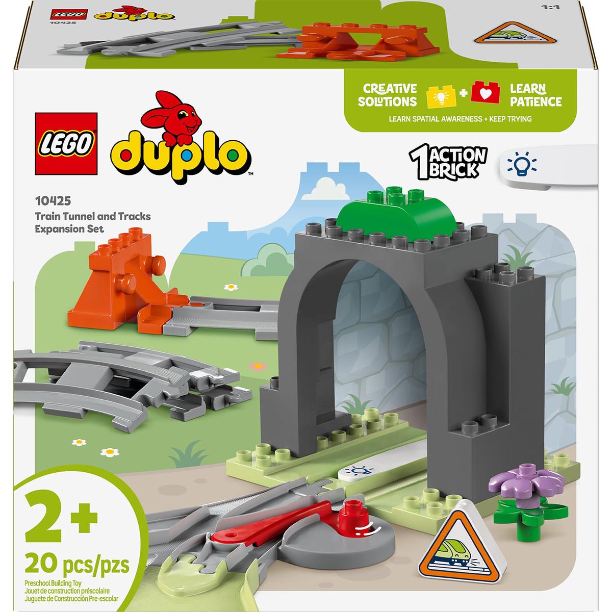 LEGO Duplo Town Train Tunnel and Tracks Expansion Set 10425