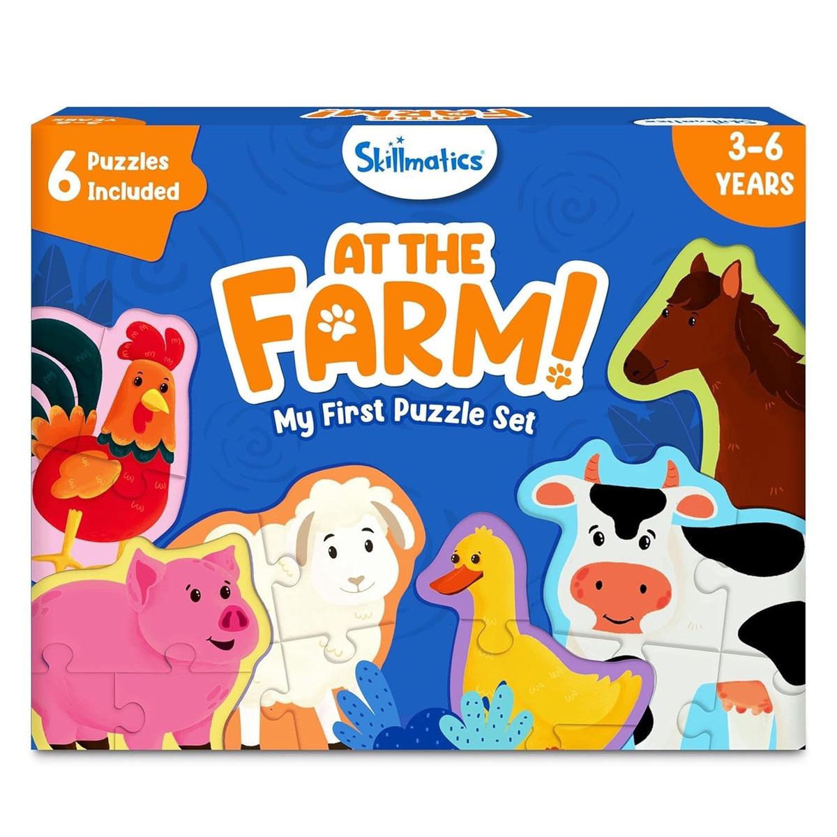 My First Farm Animal Puzzle Adventure Set
