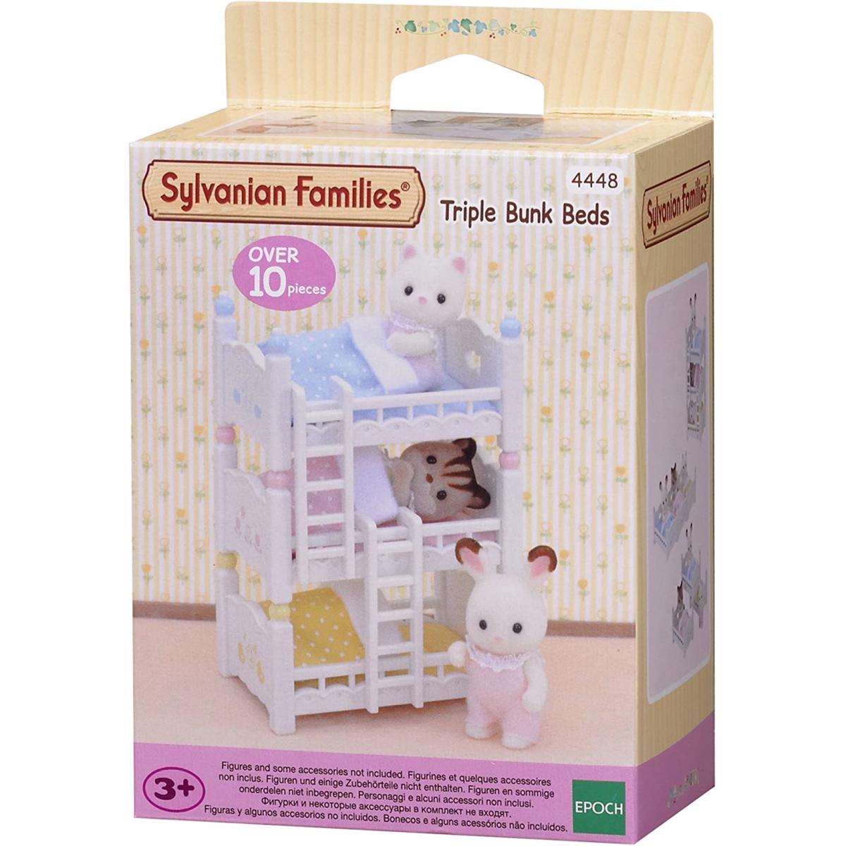 Sylvanian Families Triple Bunk Beds Playset – NO FIGURES INCLUDED