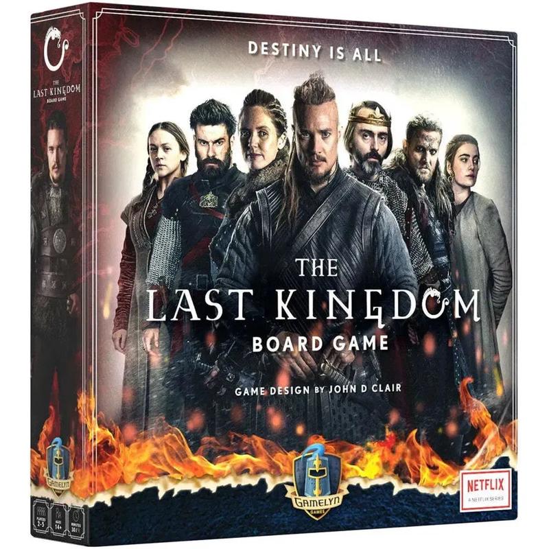 The Last Kingdom – Strategy War Board Game for Family, and Adults (2-5 Players, Ages 14+) – Gamelyn Games