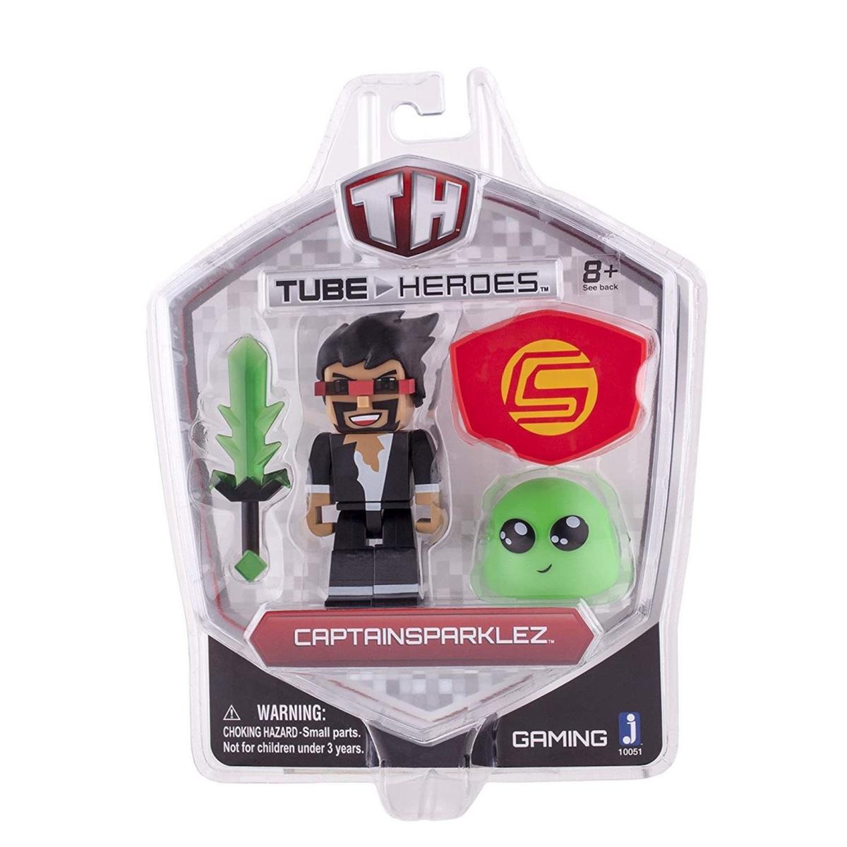 Tube Heroes 3-Inch Captain Sparklez with Accessory