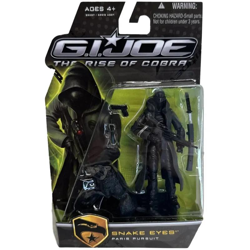 G.I. Joe: The Rise of Cobra – Snake Eyes & Black Timber Action Figure (3.75″) – Hasbro – Paris Pursuit Series