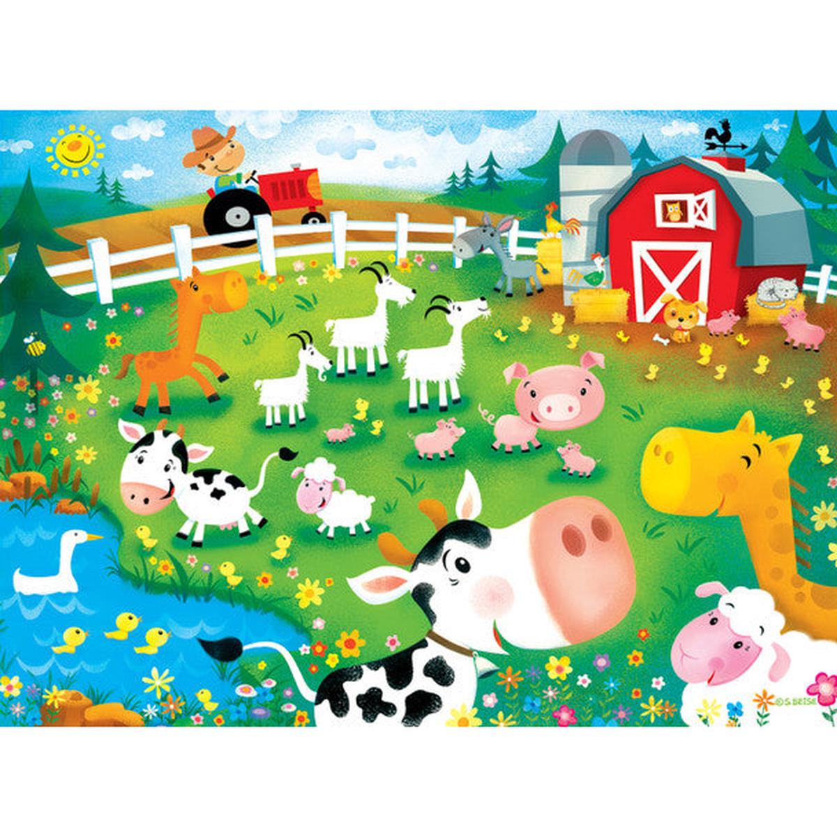 Lil Puzzler Old MacDonald’s Farm 24-Piece Puzzle 12225