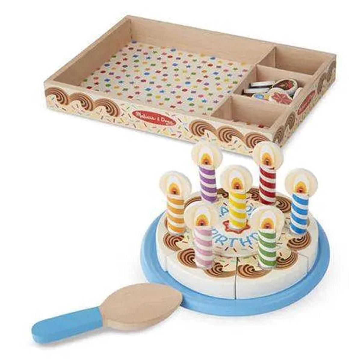 Melissa & Doug – Wooden Birthday Cake