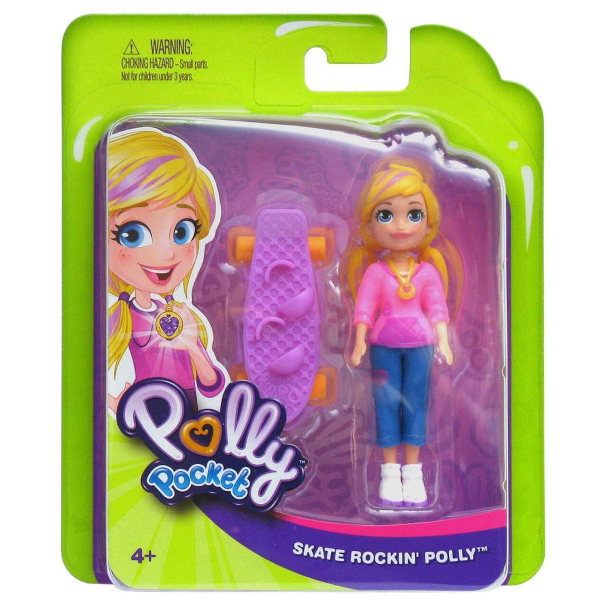 Polly Pocket Skate Rockin’ Polly
