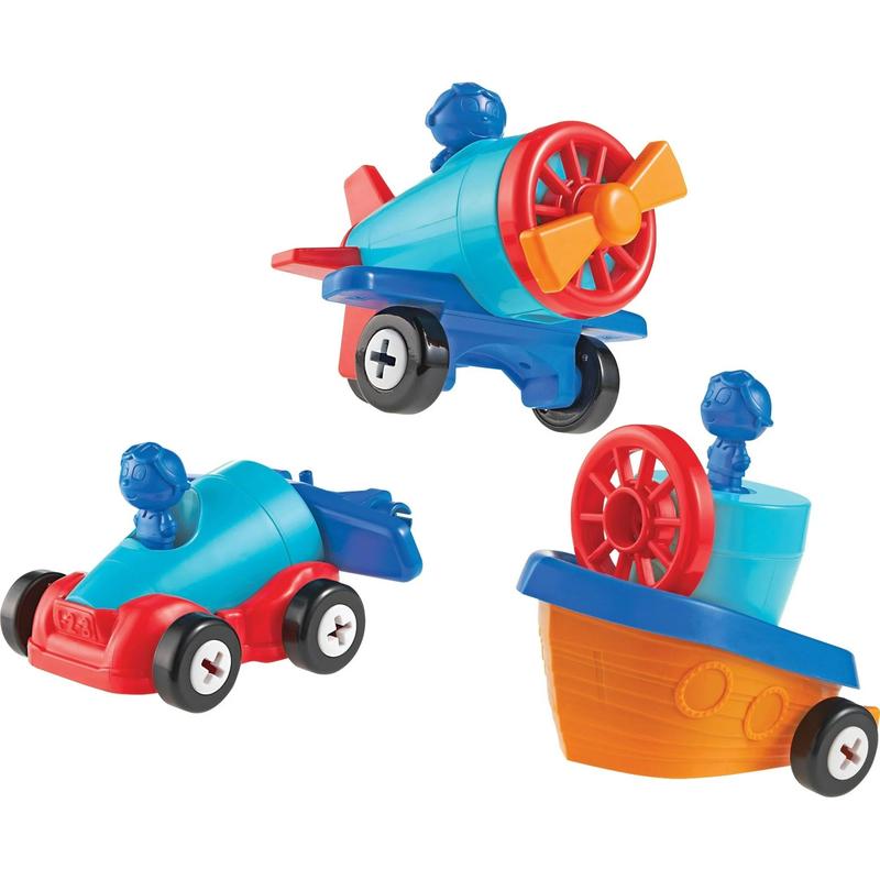 1-2-3 Build It! Car-Plane-Boat LER 2840