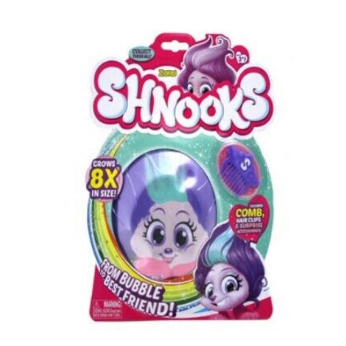 Zuru Shnooks - Sheebah Purple and Green Hair Plush