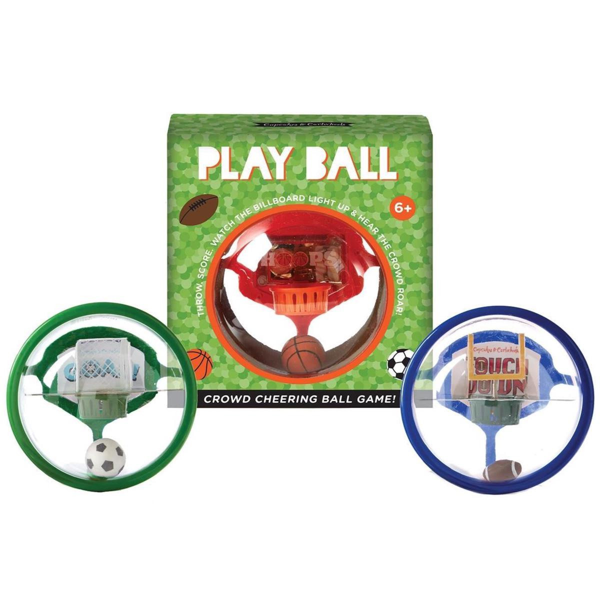 "Play Ball!" Basket Challenge Skill Game