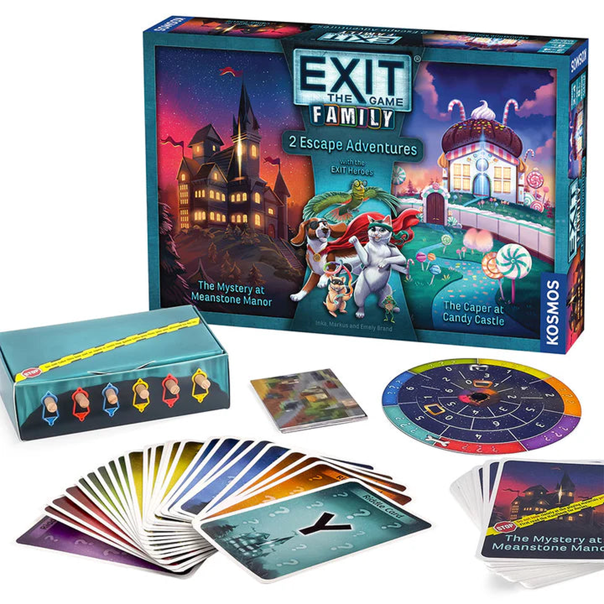 EXIT: Family 2 Escape Adventures Meanstone Manor & Candy Castle