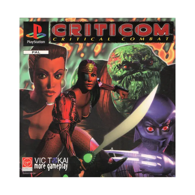 Game | Sony PlayStation PS1 | Criticom Critical Combat