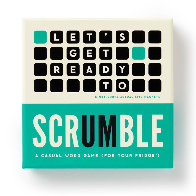 "Scrumble" Magnetic Fridge Game