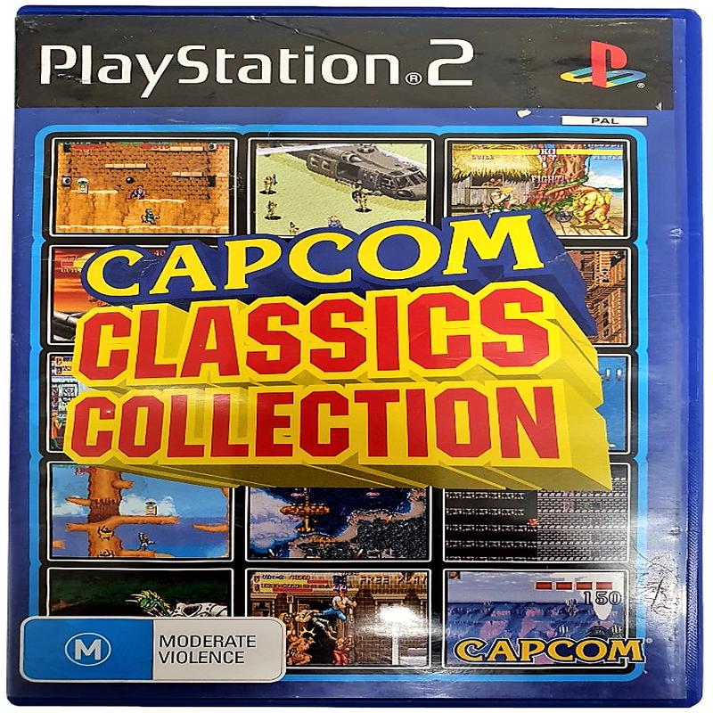 Capcom Classics Collection Volume 1 PS2 PAL *No Manual* (Preowned)