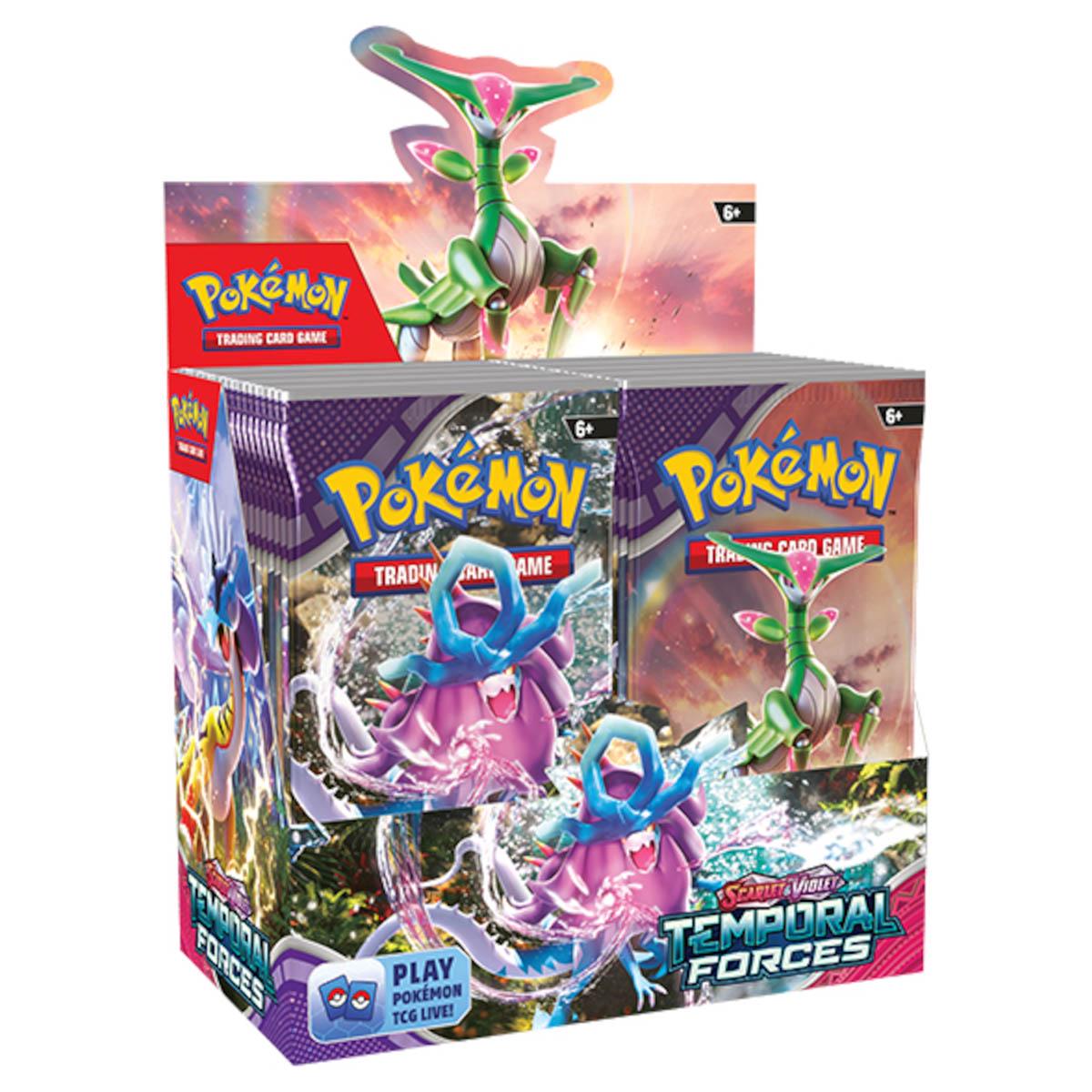 Pokmon TCG Scarlet & Violet: Temporal Forces - Booster Box (36 Booster Packs)