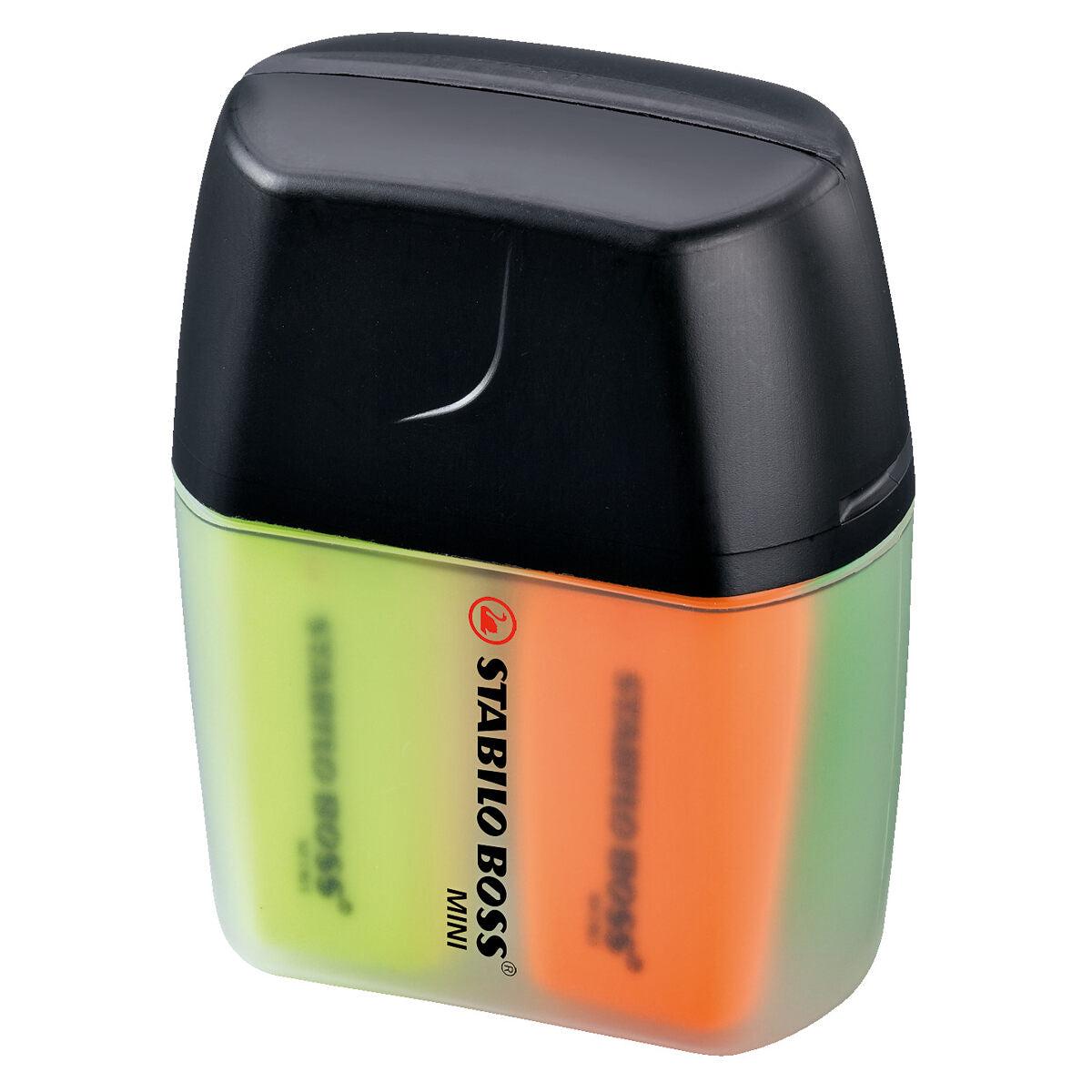 STABILO BOSS MINI Assorted Colours Highlighter Big BOSS Box of 4
