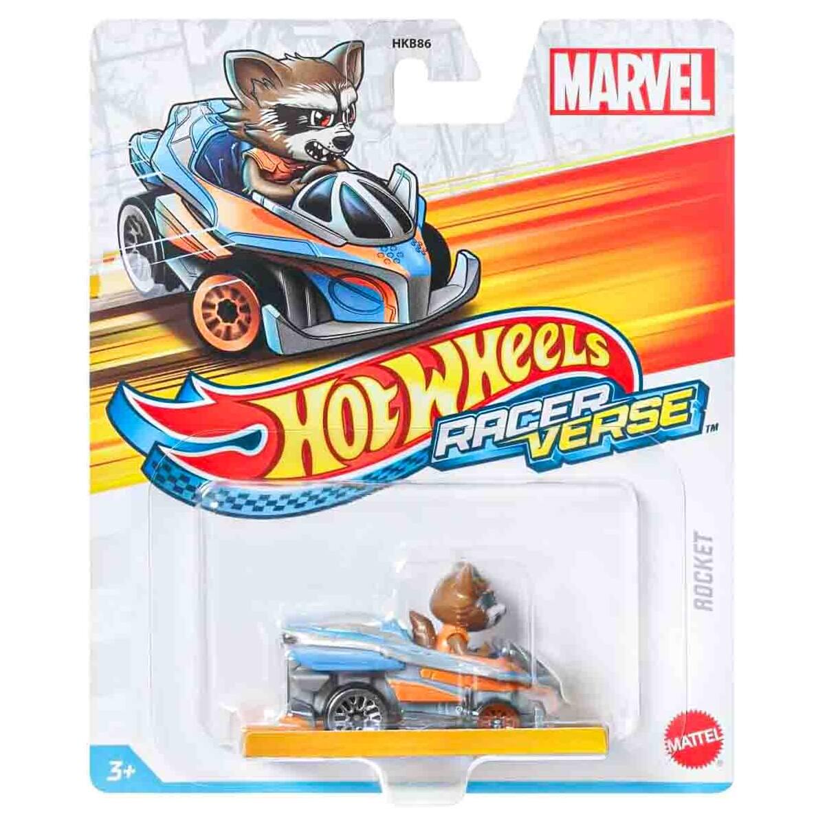 Hot Wheels Racer Verse: Marvel Rocket Raccoon Vehicle