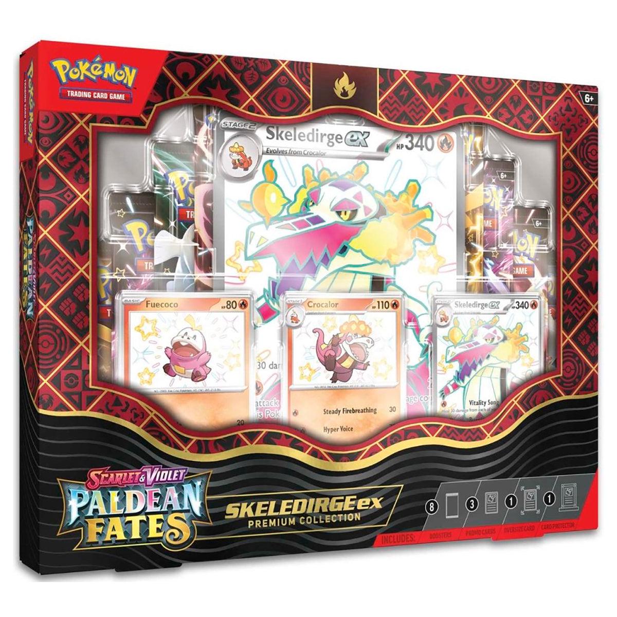 Pokmon TCG: Scarlet & Violet 4.5: Paldean Fates Skeledirge ex Premium Collection