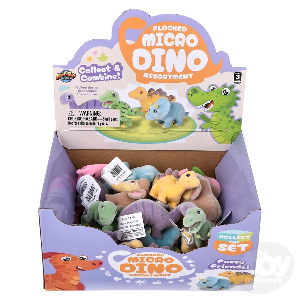 1.5" Flocked Micro Pre-Historic (Sold Separately)