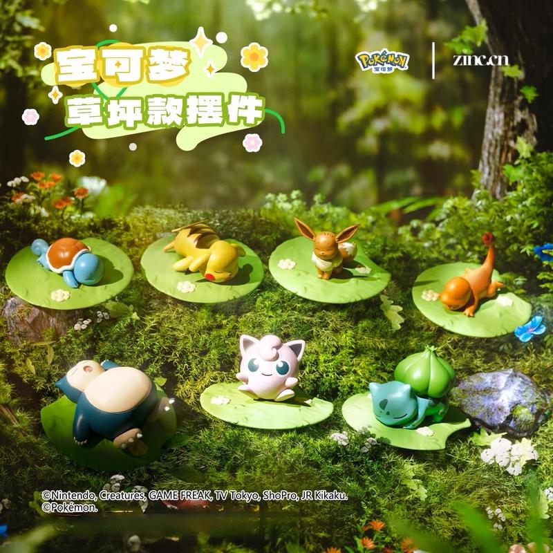 Pokemon Lawn Series Ornaments