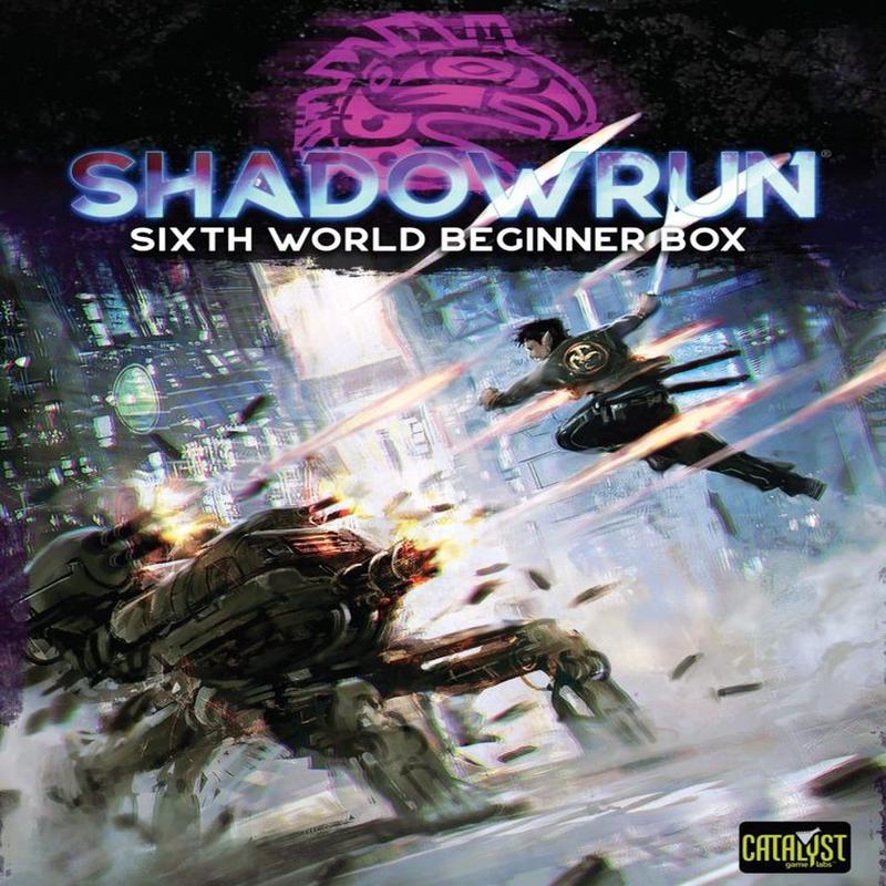 Shadowrun 6E Sixth World Beginner Box