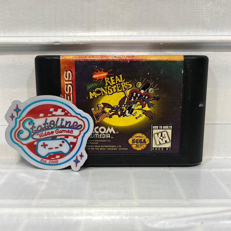 AAAHH Real Monsters - Sega Genesis