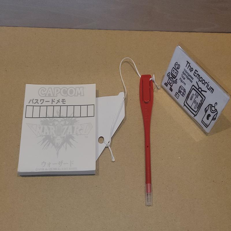 Capcom Note + Pen Set for Warzard Arcade Game - Arcade Pcb Printed Circuit Board