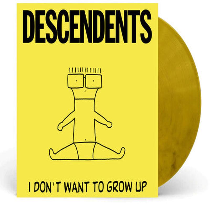 I Don't Want to Grow Up - Descendents - 12" Vinyl LP, Banana Peel Yellow
