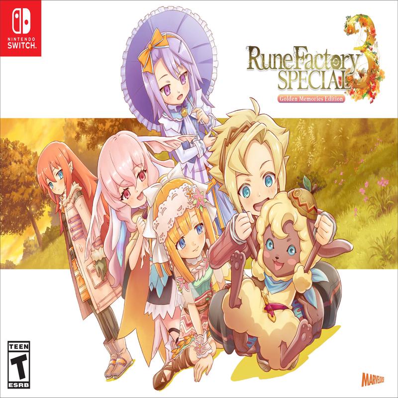 RUNE FACTORY 3 SPECIAL GOLDEN MEMORIES - SWITCH