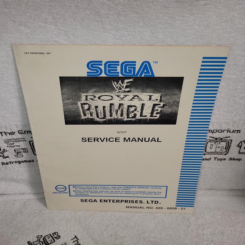 wwf royal rumble naomi manual -  arcade artset art set