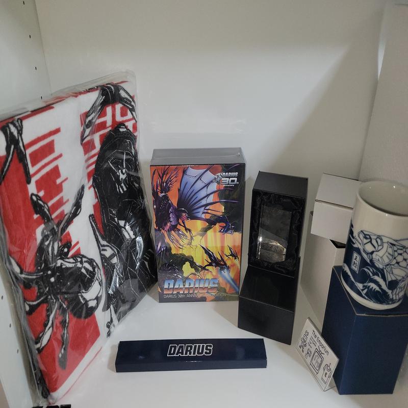Darius 30th Anniversary Edition DX Pack 3D Crystal Set - Sony PS4 Playstation 4