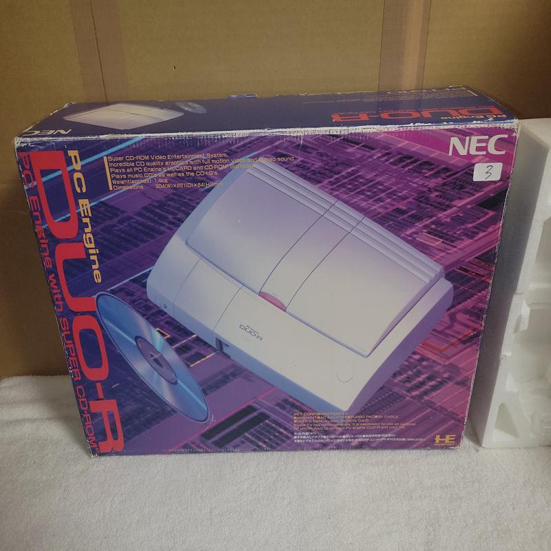 [Box Only] Nec Pc Engine Duo R Box - Nec Pce Duo DuoR Pc Engine