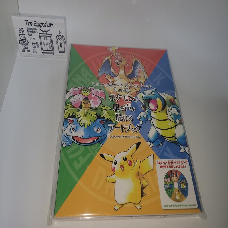 Pokemon Center Limited Art Book with CD Music - Music cd soundtrack