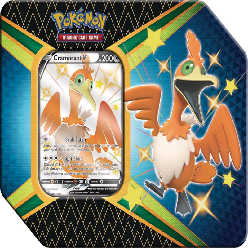 [POKEMON TCG] SHINING FATES: CRAMORANT V TIN