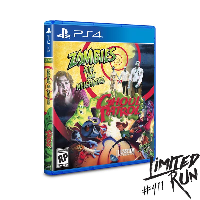Zombies Ate My Neighbors + Ghoul Patrol [Limited Run Games #414] - PlayStation 4