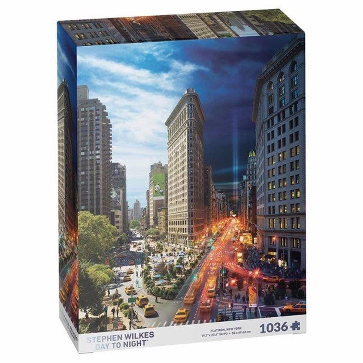Clementoni - Stephen Wilkes - Flatiron NY 1000 Piece Jigsaw