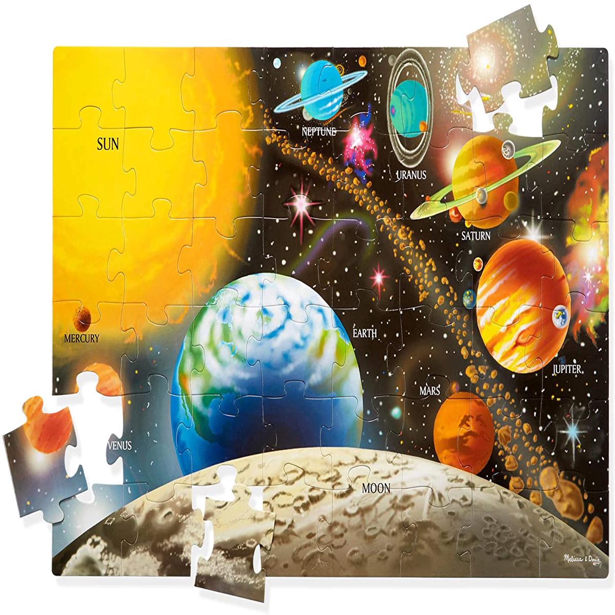 * Solar System Floor Puzzle 48 pc