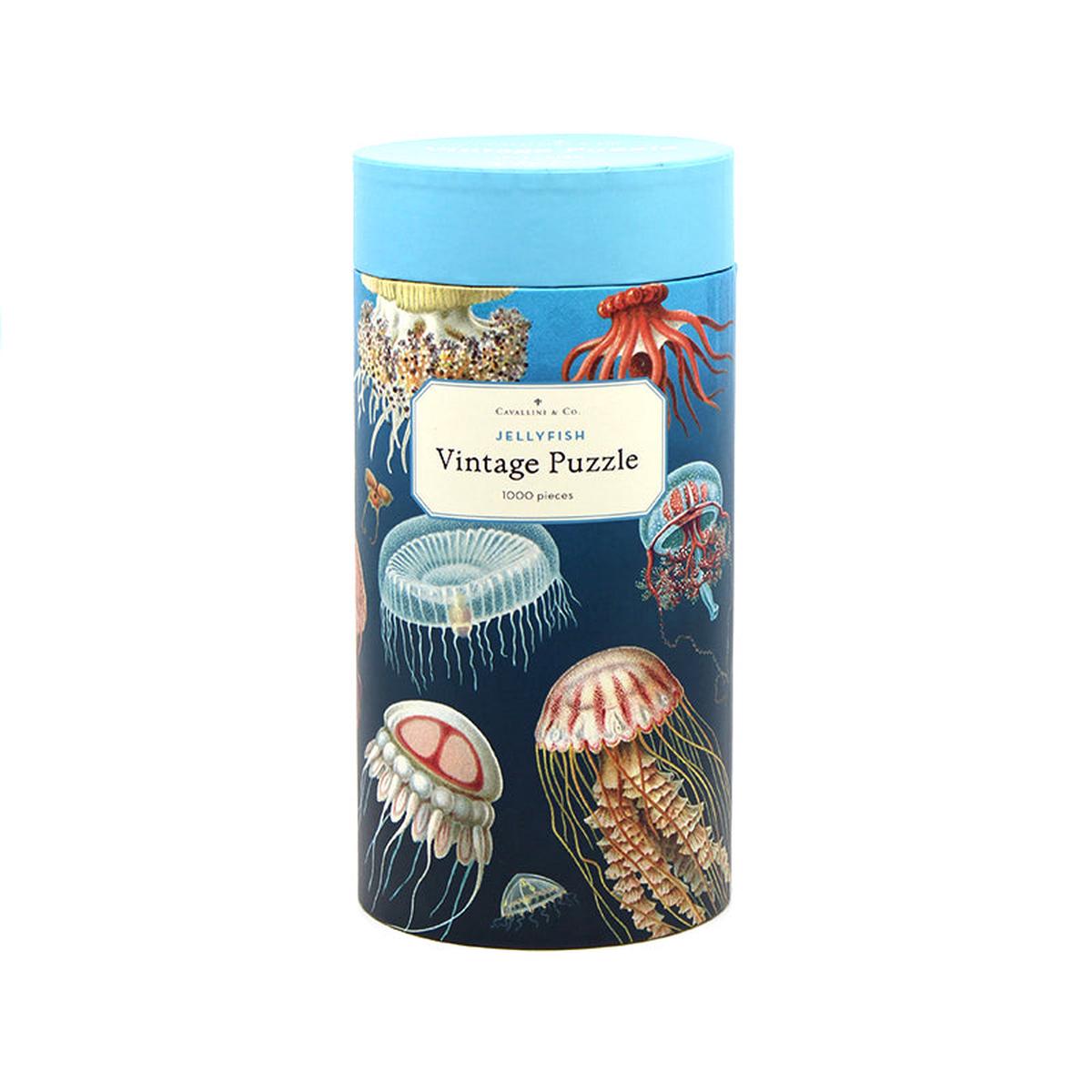 Vintage Jellyfish Puzzle 1000pc