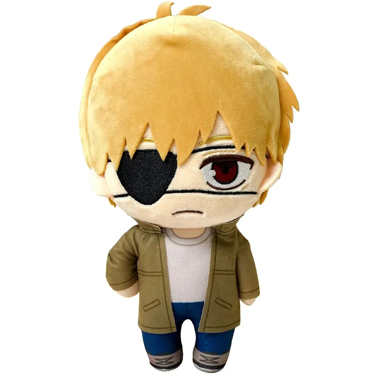 Chainsaw Man – Eyepatch & Jacket Denji Plush – Great Eastern Entertainment
